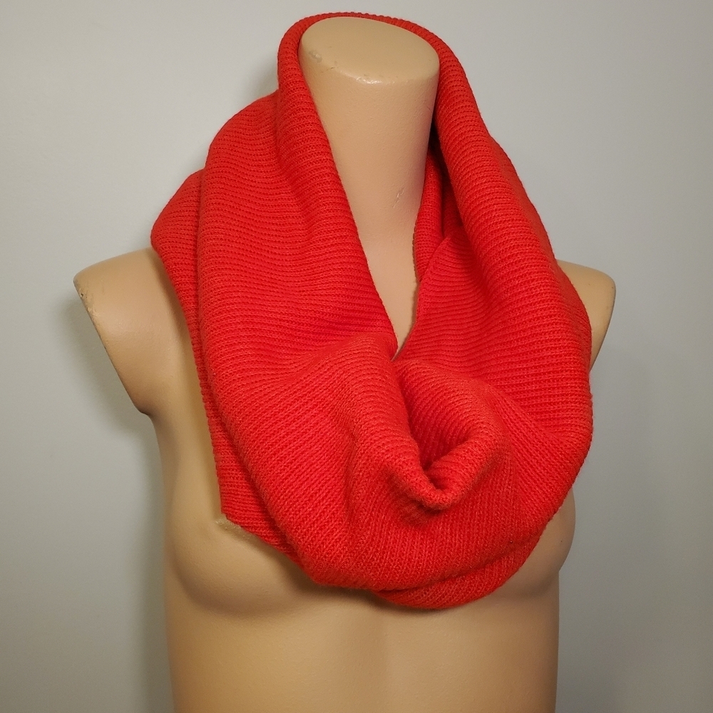 Vintage Bright Red Multi-Use Scarf/Skirt/Tube Top